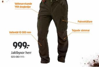 Jula Jaktbyxor herr erbjuda