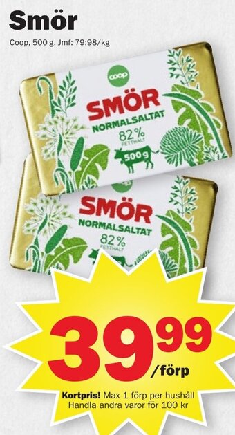 Pekås Smör erbjuda