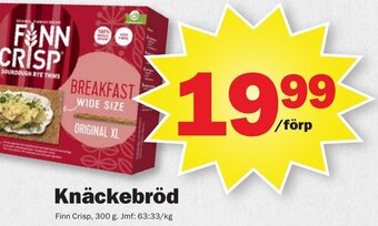 Pekås Knäckebröd erbjuda