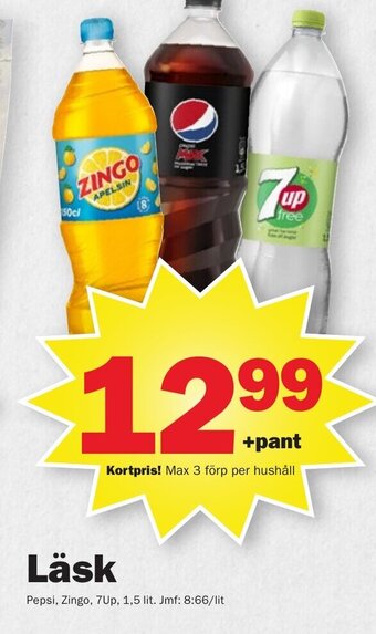 Pekås Läsk erbjuda