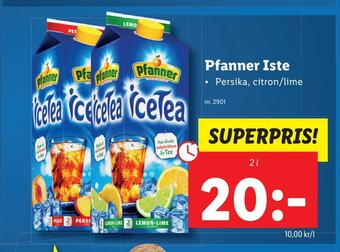 Lidl Pfanner iste erbjuda