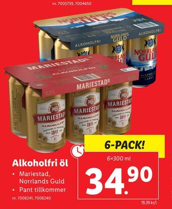 Lidl Alkoholfri öl erbjuda