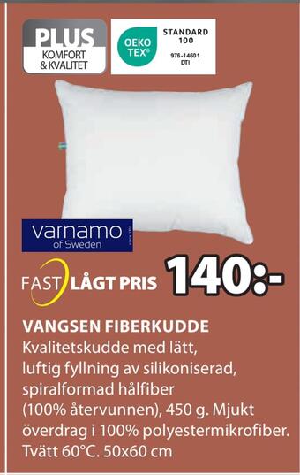 JYSK Vangsen fiberkudde erbjuda