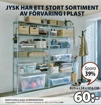 JYSK Smartstore classic 10 förvaringsbox erbjuda
