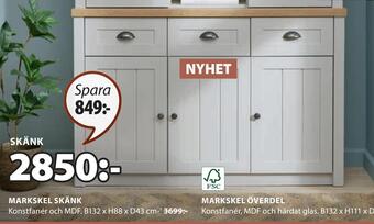 JYSK Markskel skänk erbjuda