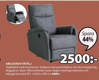 JYSK Abildskov fåtölj erbjuda