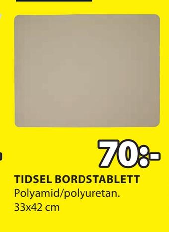 JYSK Tidsel bordstablett erbjuda