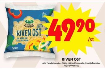 ICA Maxi Arla riven ost erbjuda