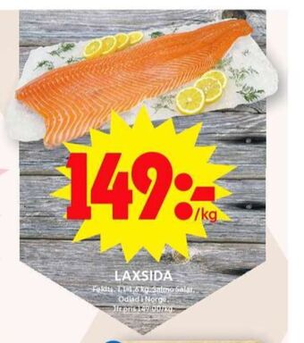 ICA Maxi Feldts laxfilé erbjuda