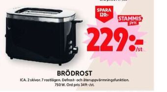 ICA Maxi Ica brödrost erbjuda