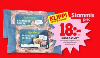 ICA Kvantum Lönneberga skinka erbjuda