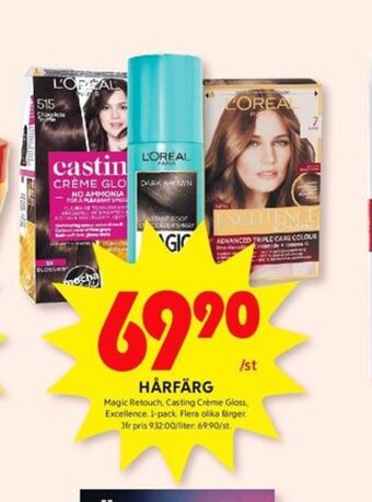 ICA Kvantum Magic retouch hårfärg erbjuda