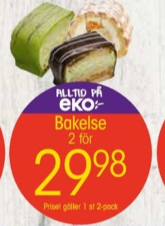 EKO Eko butiksbakat kaffebröd erbjuda