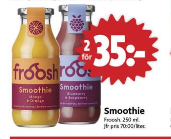 ICA Nära Froosh smoothie erbjuda