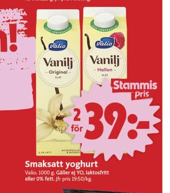 ICA Nära Valio yoghurt erbjuda