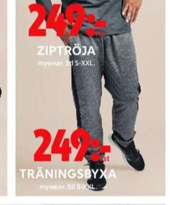 ICA Maxi Mywear joggingbyxor erbjuda