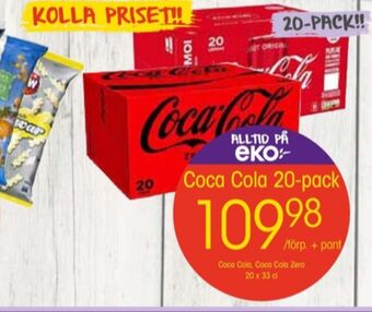 EKO Coca cola läskedryck erbjuda