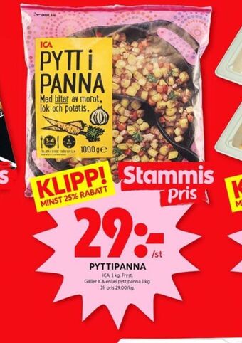 ICA Kvantum Ica basic färdigrätter erbjuda