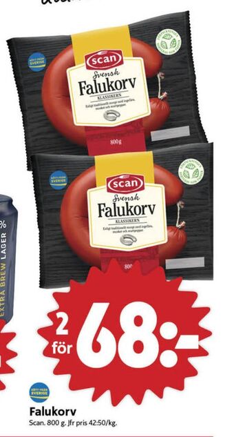 ICA Nära Scan falukorv erbjuda