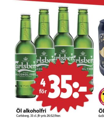 ICA Nära Carlsberg öl erbjuda