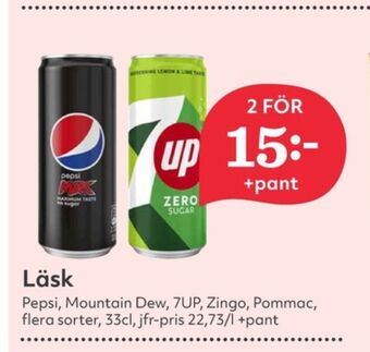 Hemköp Pepsi läskedryck erbjuda