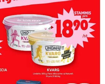 ICA Maxi Lindahls kvarg erbjuda