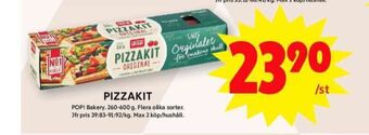 ICA Maxi Pop pizza kit erbjuda