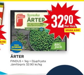 Findus grönsaker