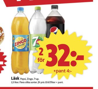 ICA Nära Pepsi max läskedryck erbjuda