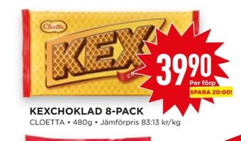 Kexchoklad chokladbar
