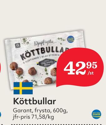 Hemköp Köttbullar erbjuda