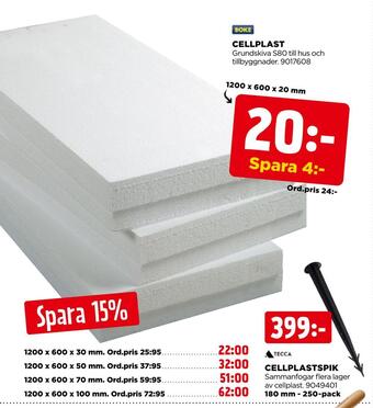 Jem&Fix Cellplast erbjuda