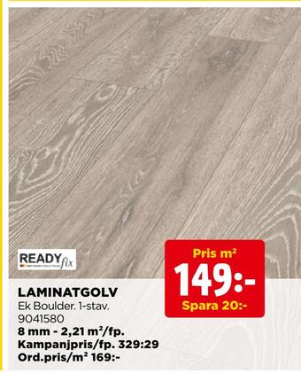 Jem&Fix Laminatgolv erbjuda
