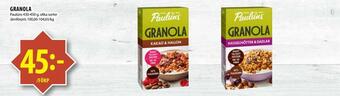 Matvärlden Tensta Granola erbjuda