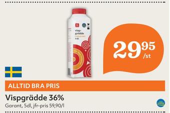 Hemköp Vispgrädde 36% erbjuda
