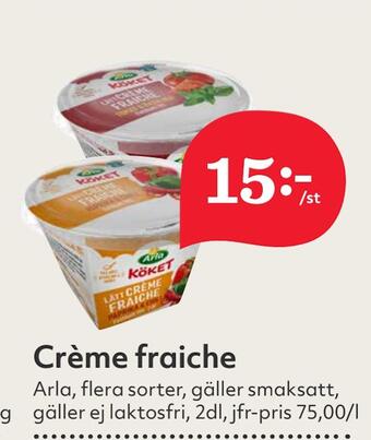 Hemköp Crème fraiche erbjuda