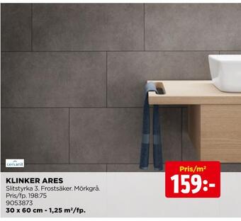 Jem&Fix Klinker ares erbjuda