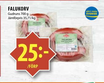 Matvärlden Tensta Falukorv erbjuda