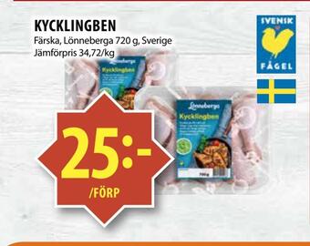 Matvärlden Tensta Kycklingben erbjuda