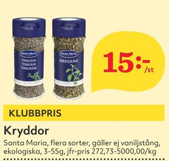 Hemköp Kryddor erbjuda