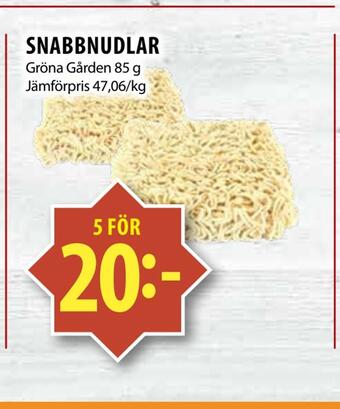 Matvärlden Tensta Snabbnudlar erbjuda