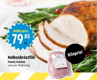 Eurocash Kalkonbröstfilé erbjuda