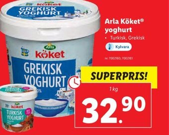 Lidl Arla KöketⓇ yoghurt erbjuda