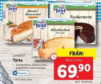 Lidl ALPENFEST Tårta erbjuda
