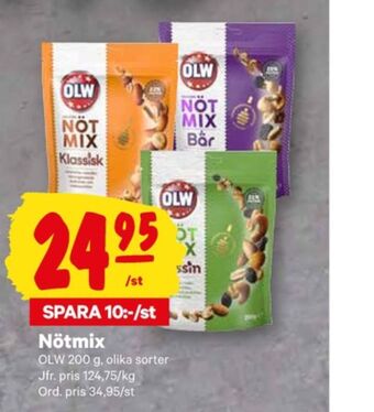 City Gross Olw nötmix erbjuda