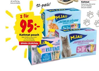 City Gross Mjau kattmat erbjuda