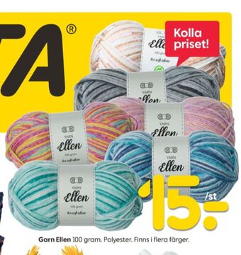 Rusta Ellen garn erbjuda