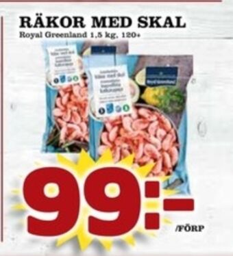 Royal greenland räkor med skal