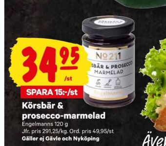 City Gross No 211 marmelad erbjuda