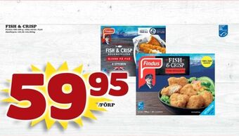 Matdax Fish & crisp fiskpinnar erbjuda